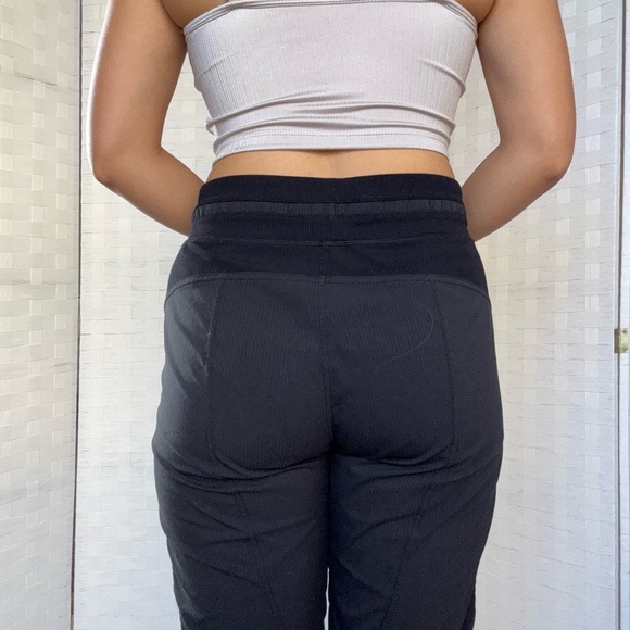 Lululemon Athletica Black Track Pants - Picture 4 of 6